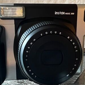 FUJIFILM INSTAX 300 CAMERA WITH FILM